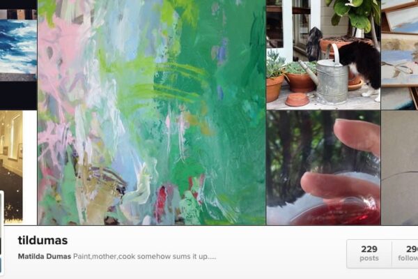 Matilda Dumas Instagram header from how to use instagram from intervision design