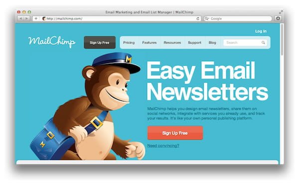 use a reputable email newsletter platform