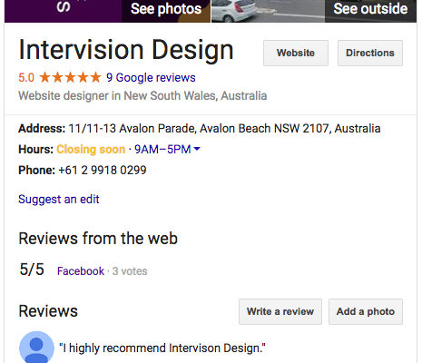 should you have a google my business listing yes you should by intervision design