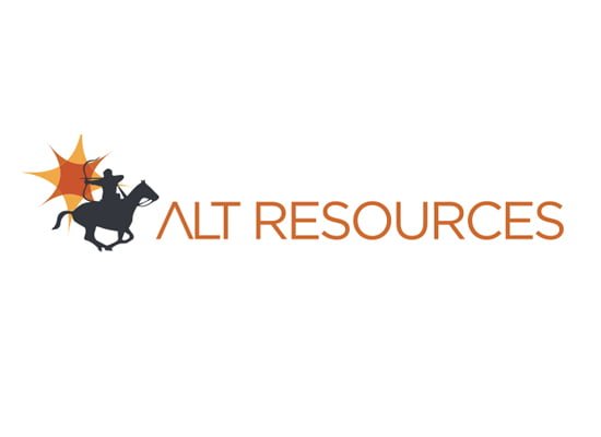 alt resources logo design by intervision design