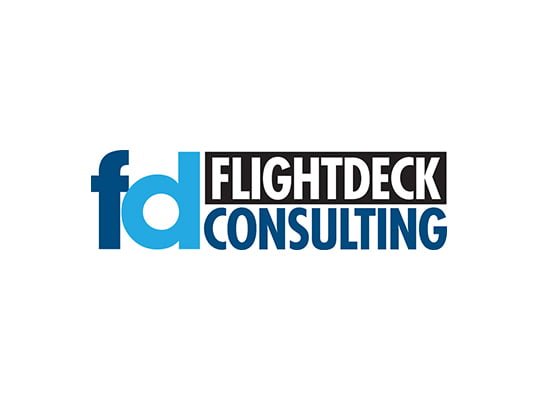 flightdeck consulting logo design by intervision design