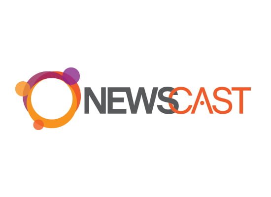 newscast logo design by intervision design