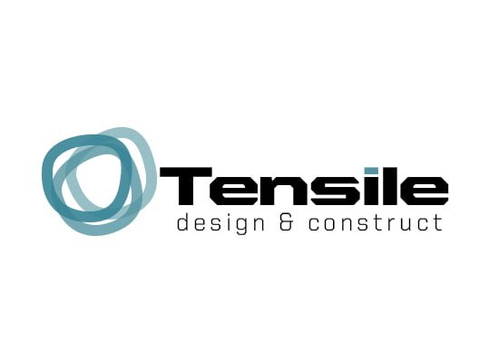 tensile logo design by intervision design