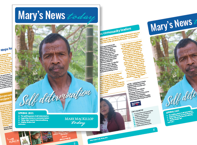 mary mckillop newsletter by intervision design