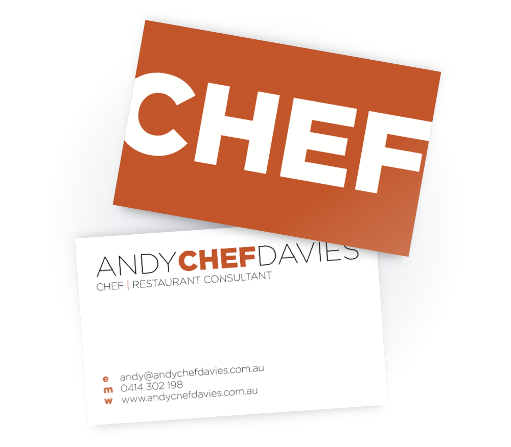 Chef Business Cards