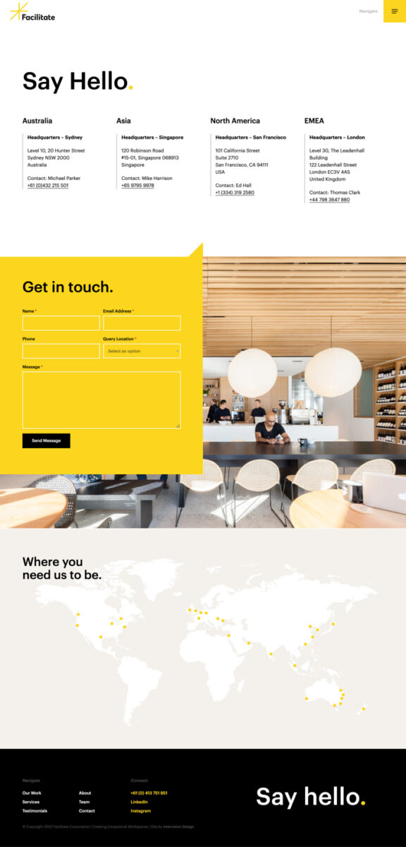 Facilitate - contact