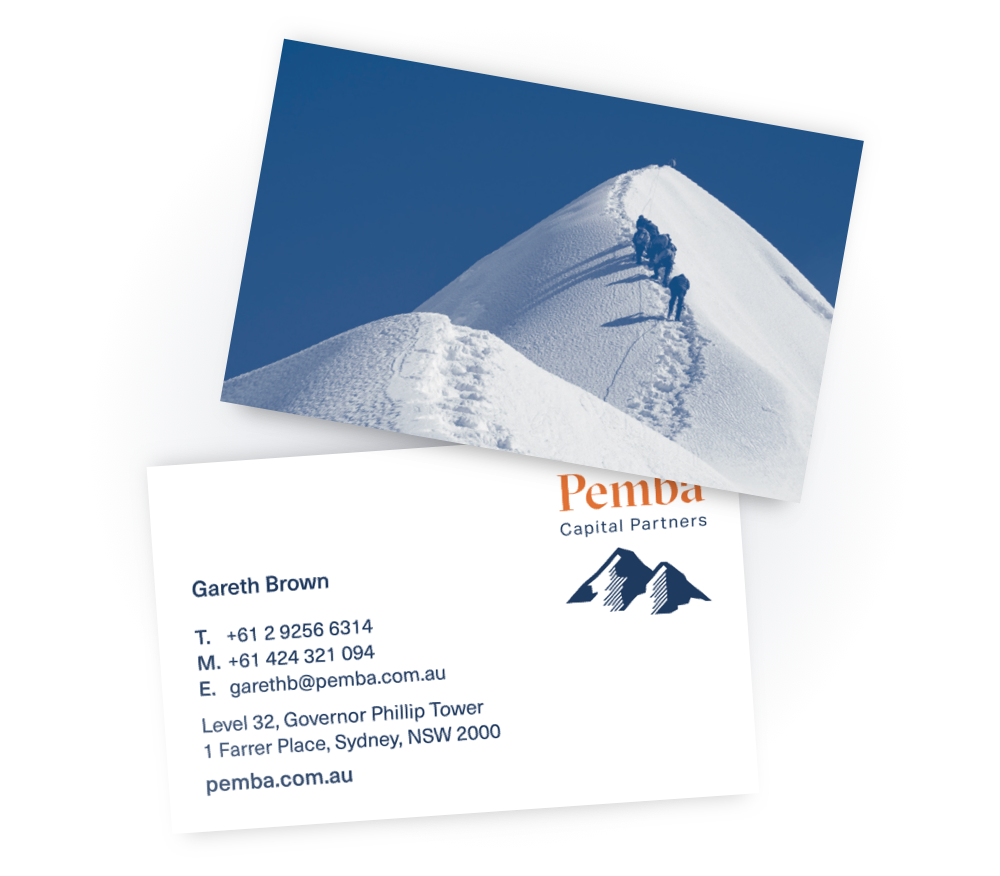 Pemba Business Cards