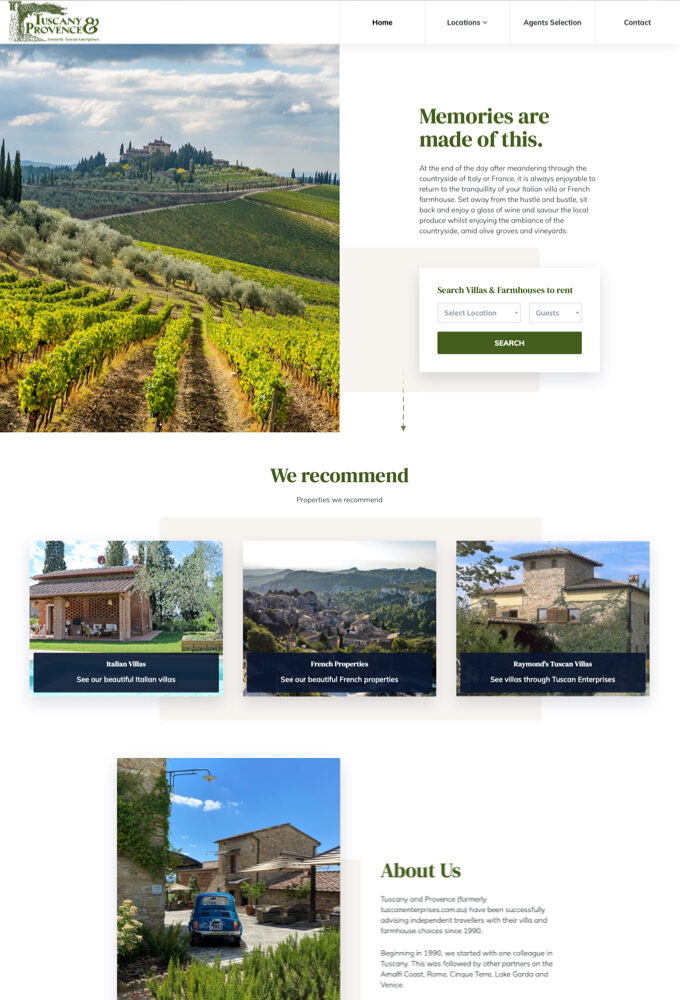 Tuscany and Provence